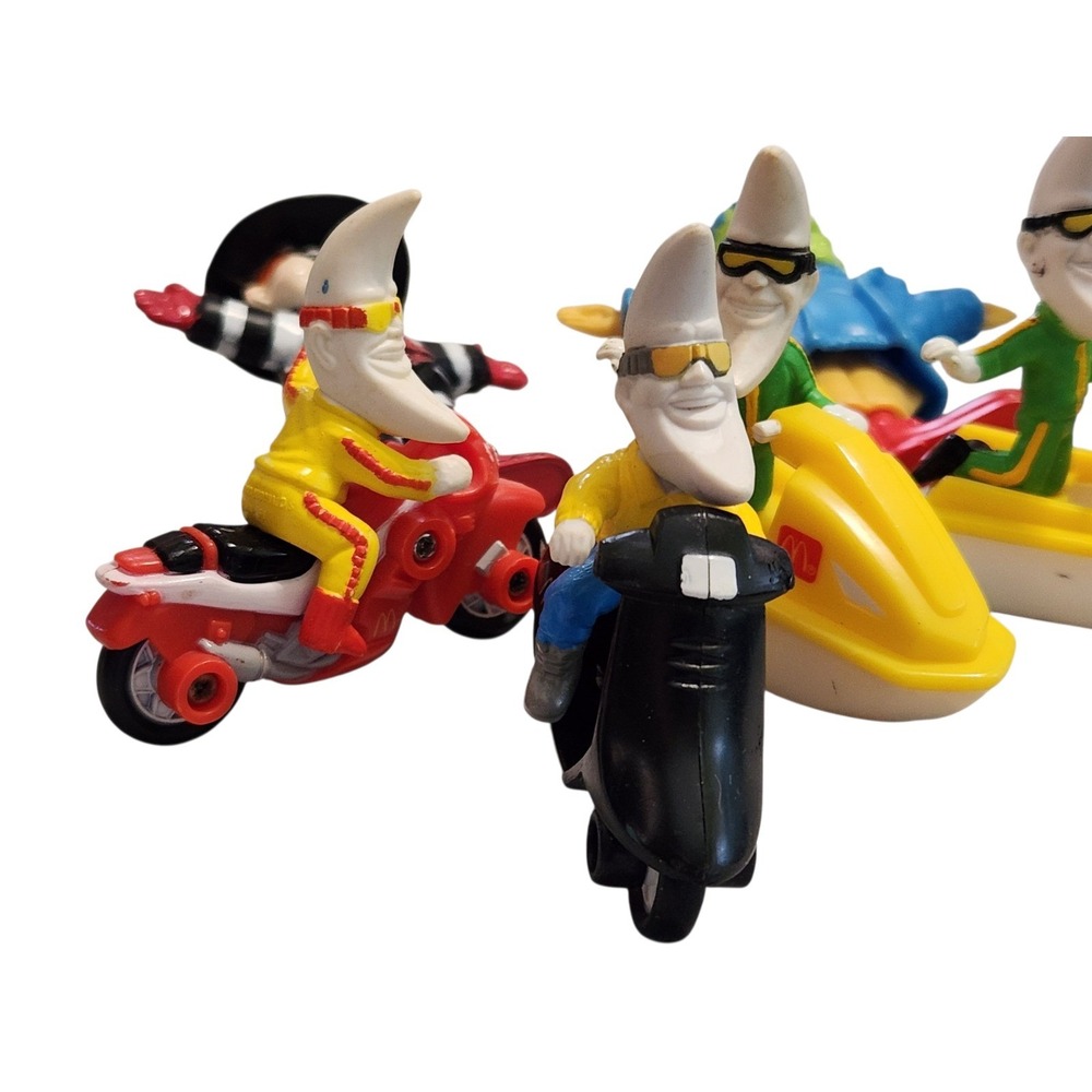 McDonalds‎ Happy Meal Toys 7 Pc Mac Tonight Moon Man Hamburglar Ronald